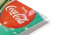 1950s football coke ad wall art HD Metal print