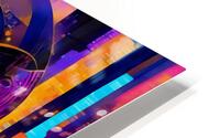 Colorful Abstract Futuristic Sci-Fi Cyberpunk Fantasy Woman Painting HD Metal print