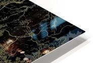 Sydney Australia City Map Print HD Metal print