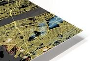 New York City Map Print HD Metal print