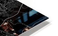 Yerevan Armenia City Map Print HD Metal print