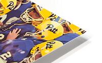 pitt panthers football art 1 HD Metal print