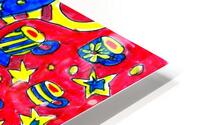 Abstract Doodle Art Colourful Mugs  HD Metal print