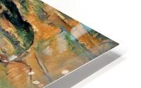 Misty Landscape: Fragmented Vista HD Metal print