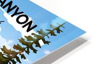 Kings Canyon HD Metal print