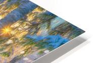 Sunrise After the Snow HD Metal print