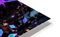 Abstract Vibrant Bold Kaleidoscope Pattern HD Metal print