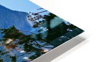 Fairmont Banff HD Metal print