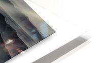 Layers From Above HD Metal print
