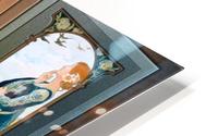 Elisabeth Sonrel Art Nouveau Maiden Bird Series HD Metal print