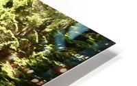 Impressionistic Scottish Highlands Summer Trail HD Metal print