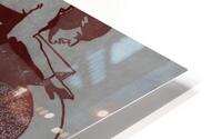 Vintage Washington State Cougars Football Player Art HD Metal print