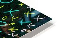 Abstract Xs and Os Too  HD Metal print