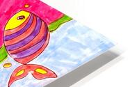 Abstract Fish The Original HD Metal print