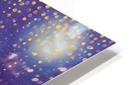 Golden Rain HD Metal print