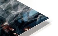 black and white fumaca HD Metal print