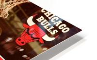1985 Chicago Bulls Michael Jordan Dunk Art HD Metal print