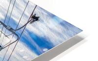 The Chairlift - oil painting HD Metal print