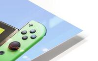 Nintendo Switch Blue Green HD Metal print