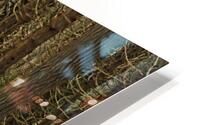 Over The Winter Wetland HD Metal print