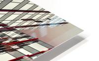 red lines by Gilbert Claes  HD Metal print