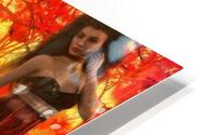 Wandering in the Fall HD Metal print