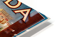Aida HD Metal print