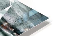 Beach House Art Sailboat At The Ocean Shore Seascape Painting XI HD Metal print
