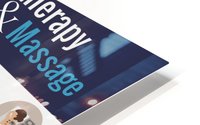 Benefits of Massage HD Metal print