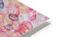 COLORFUL SPIRALS HD Metal print