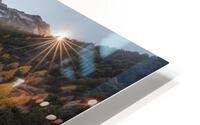 Autumn on the Glacier HD Metal print