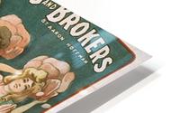 Bankers and Brokers The Pony Rosebuds poster 1906 HD Metal print
