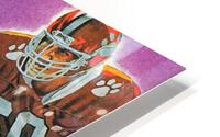 1983 Clemson Tiger Football Schedule Art HD Metal print