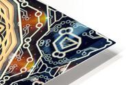Burst v2 HD Metal print