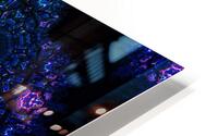 Blue Burst HD Metal print