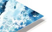 Seaside from a height of flight 1 HD Metal print
