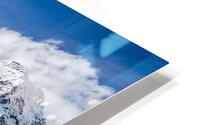 Snowy Mountain HD Metal print