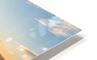 Winter Bench HD Metal print