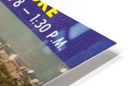 1978 Duke vs. Michigan Football Ticket Stub Print HD Metal print