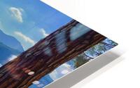 Morcote Switzerland HD Metal print