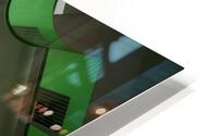 Modern building green atrium directly below view HD Metal print