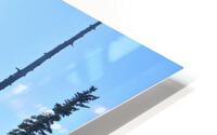 The Mountains are Calling HD Metal print
