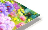 Flower garden Painting HD Metal print
