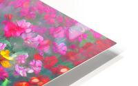 Flower garden Painting HD Metal print