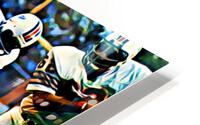 1976 Miami Dolphins Retro Remix HD Metal print