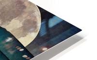 Nighty clouds playing with the Moon - I HD Metal print