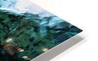 Walking on Lake Louise HD Metal print