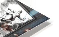 The Age of Iron by Hendrick Goltzius Remastered Xzendor7 Classical Fine Art Old Masters Reproductions HD Metal print