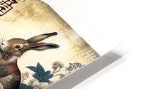 Year of the Rabbit A1 HD Metal print