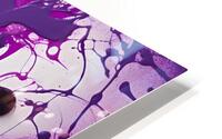 Toxic Grape Abstract HD Metal print